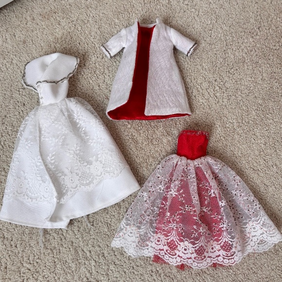 Vintage Y2K handmade barbie clothes Set of 3 - Picture 5 of 8